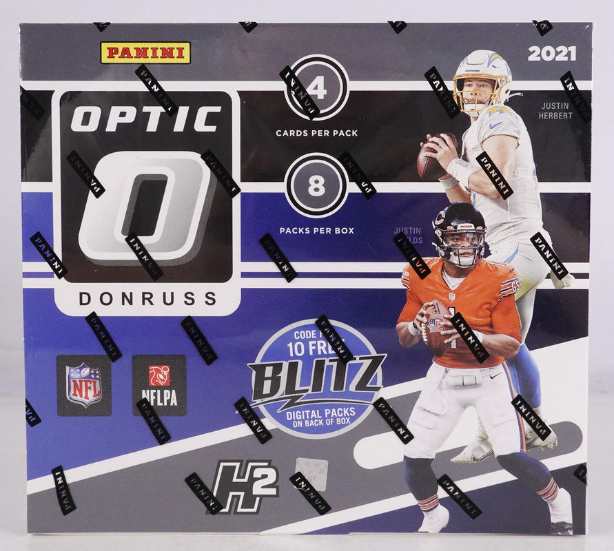 2021 Panini Donruss Optic Football Hobby Hybrid Box