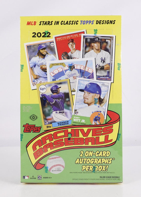 2022 Topps Archives Baseball Hobby Box