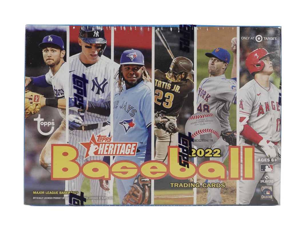 2022 Topps Heritage Baseball Mega Box (Red Bordered!)