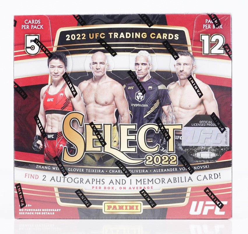 2022 Panini Select UFC Hobby Box