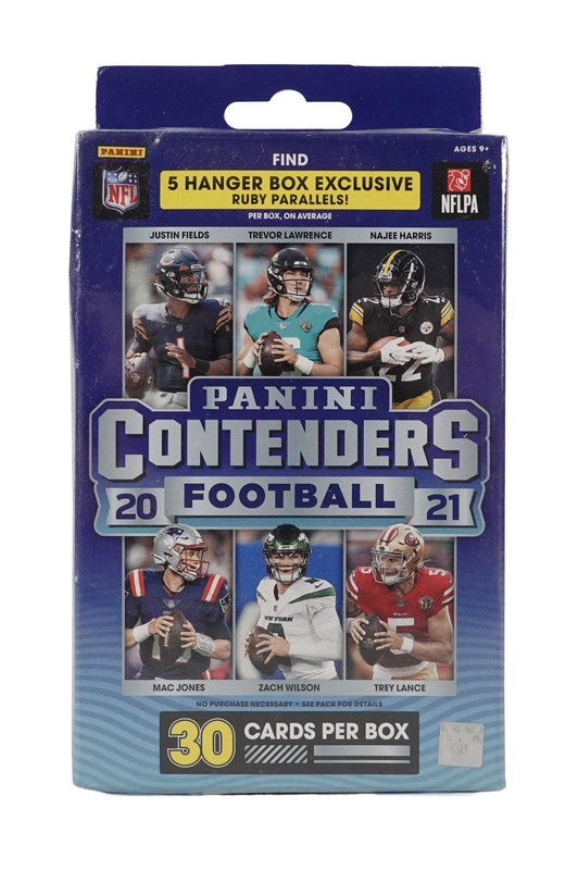 2021 Panini Contenders Football Hanger Box (Ruby Parallels!)