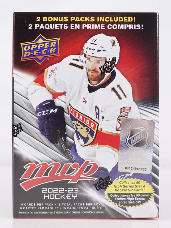 2022/23 Upper Deck MVP Hockey Blaster Box