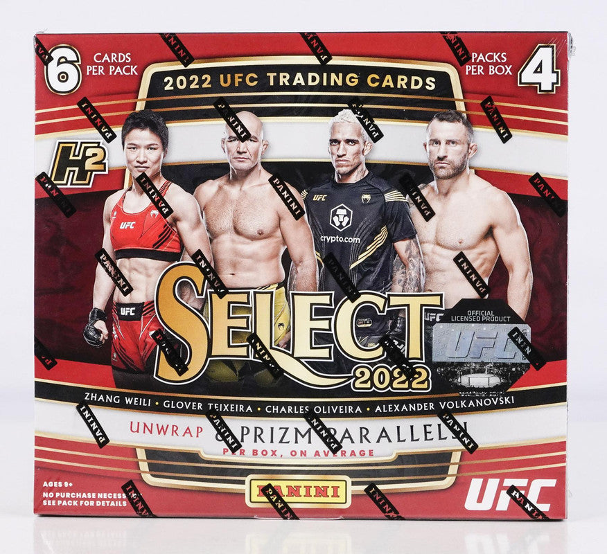 2022 Panini Select UFC H2 Hobby Hybrid Box