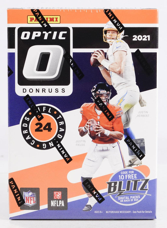 2021 Panini Donruss Optic Football Blaster Box (Purple Shock Parallels)