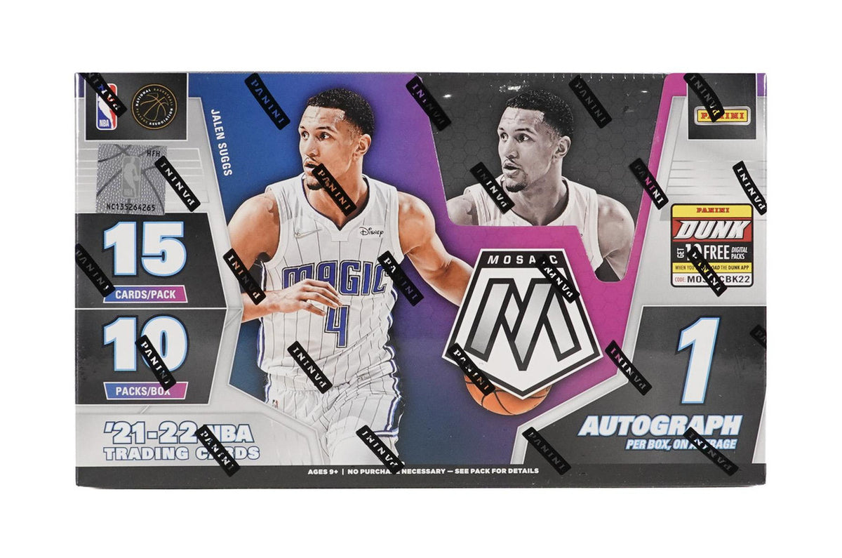 2021/22 Panini Mosaic Basketball Hobby Box