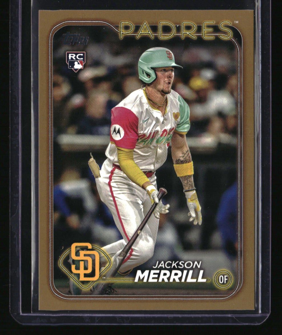 2024 Topps Update Jackson Merrill Gold #/2024