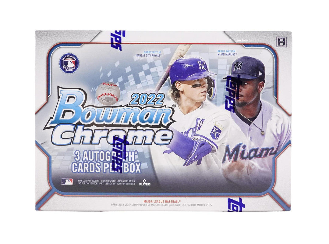 2022 Bowman Chrome Baseball HTA Choice Box