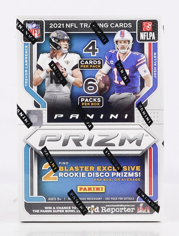 2021 Panini Prizm Football Blaster Box (Disco Prizms!)