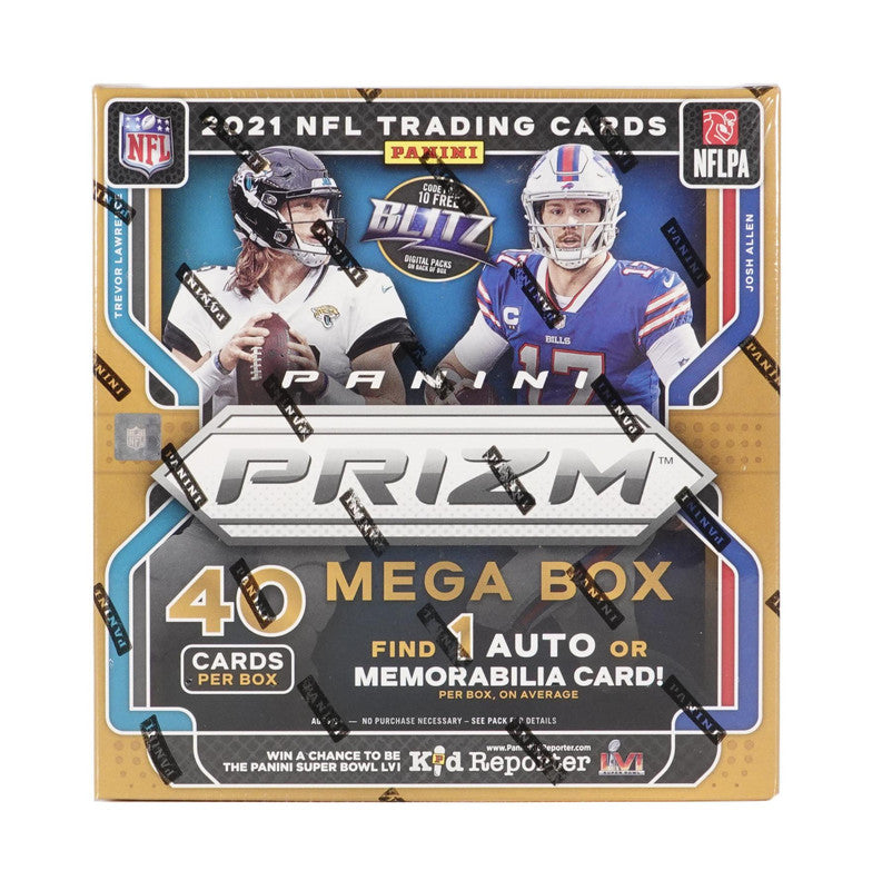 2021 Panini Prizm Football Mega Box (Purple Pulsar!) (Fanatics)