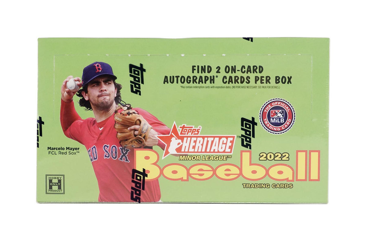 2022 Topps Heritage Minor League Baseball Hobby