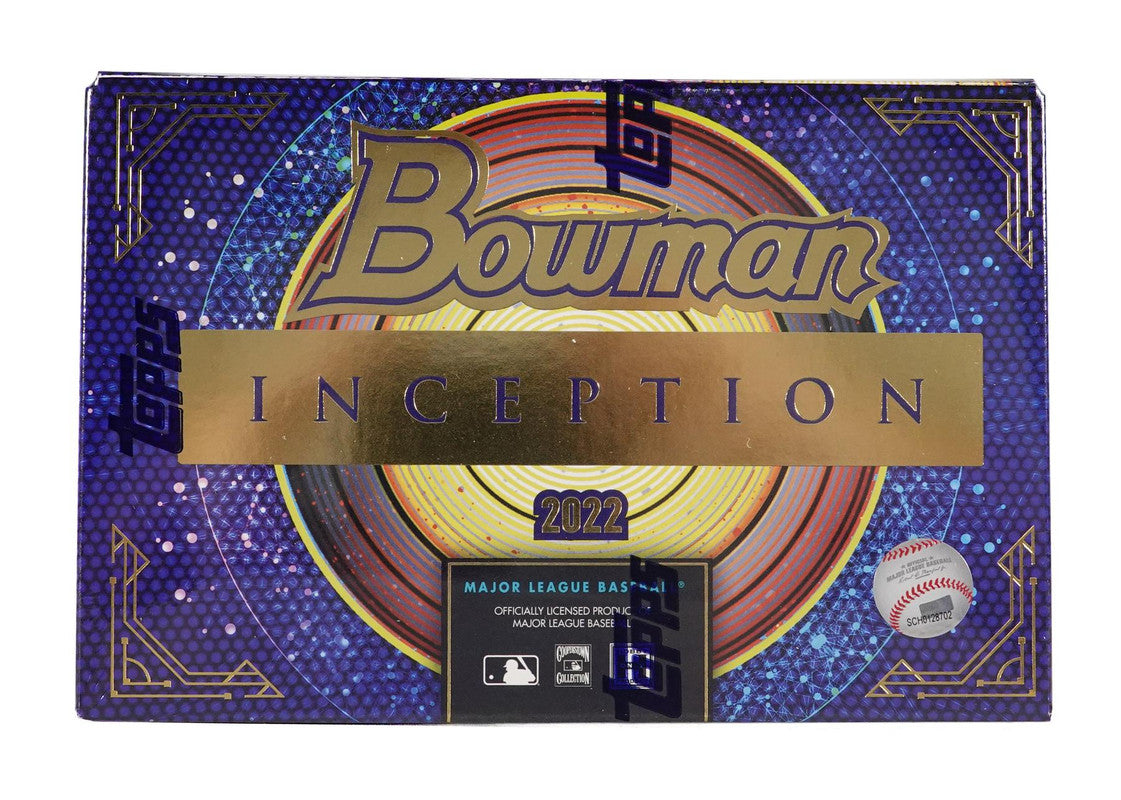 2022 Bowman Inception Baseball Hobby Box