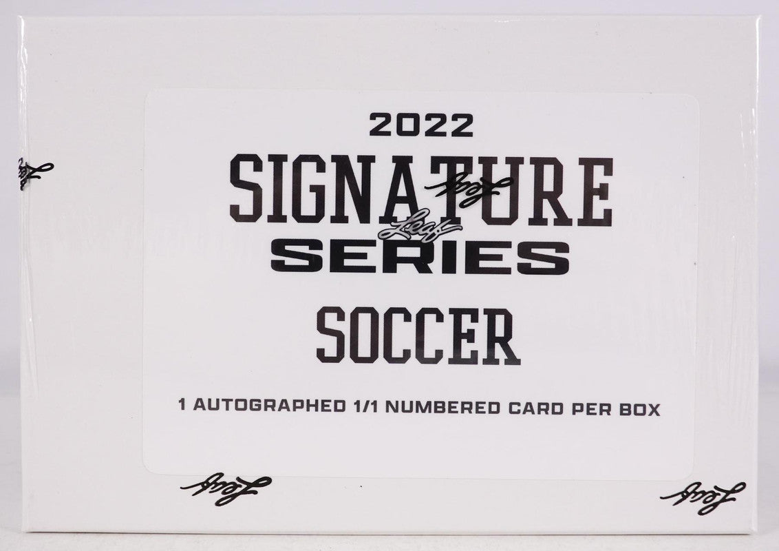 2022 Leaf Signature Series Soccer Hobby