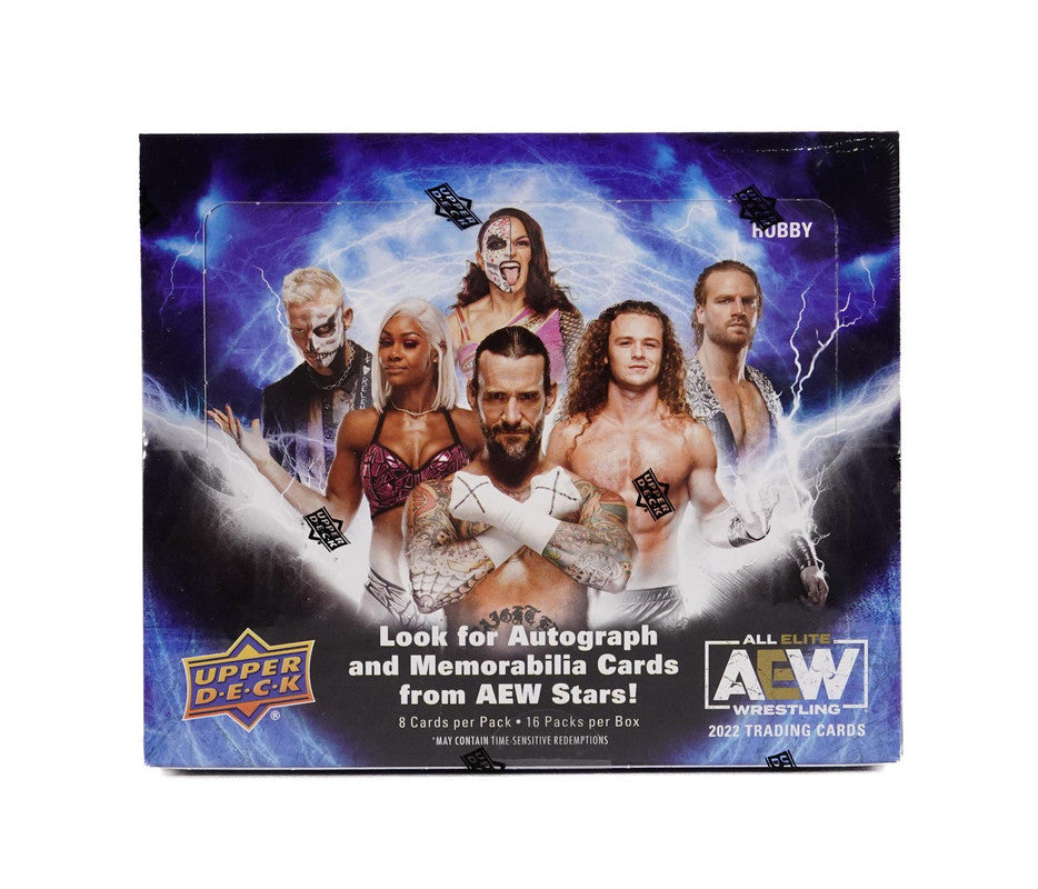 2022 Upper Deck All Elite Wrestling AEW Hobby Box