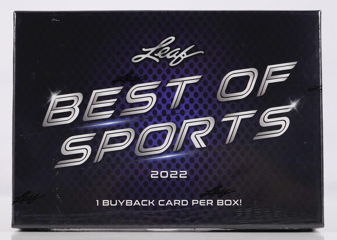 2022 Leaf Best of Sports Hobby Box