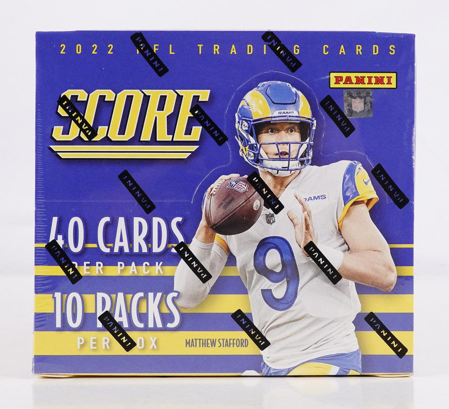 2022 Panini Score Football Hobby Box