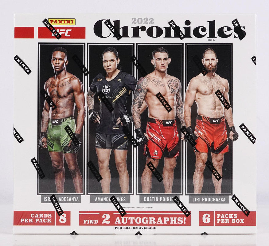 2022 Panini Chronicles UFC Hobby Box