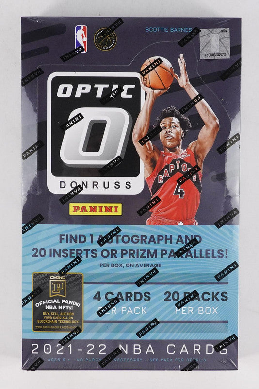 2021/22 Panini Donruss Optic Basketball Hobby Box