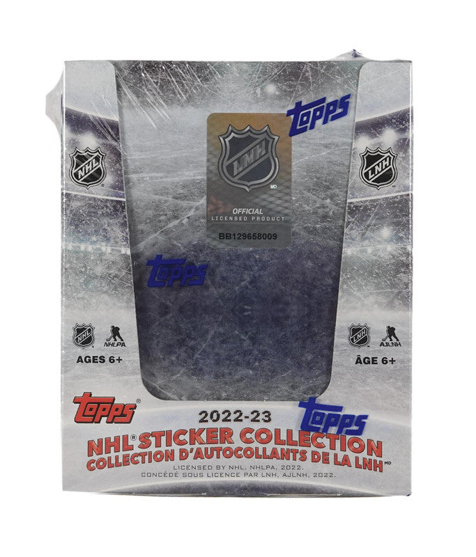 2022/23 Topps NHL Hockey Sticker Collection Box