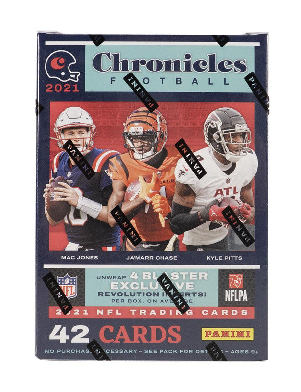 2021 Panini Chronicles Football Fanatics Blaster Box (Revolution Inserts)