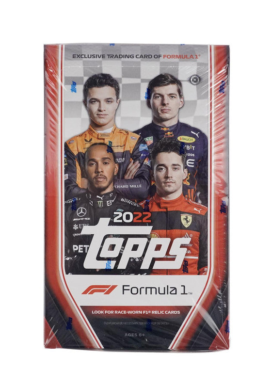 2022 Topps F1 Formula 1 Racing Hobby Box