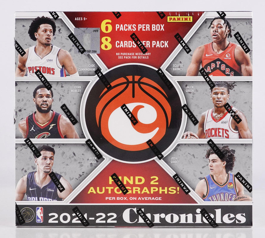 2021/22 Panini Chronicles Basketball Hobby Box