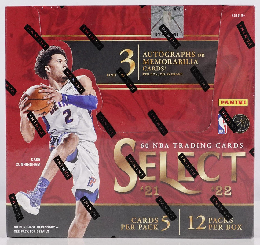 2021/22 Panini Select Basketball Hobby Box