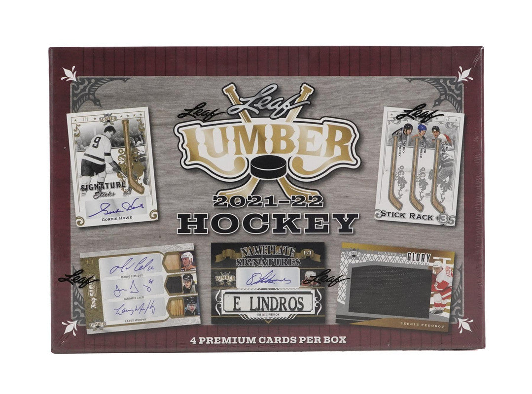 2021/22 Leaf Lumber Hockey Hobby Box