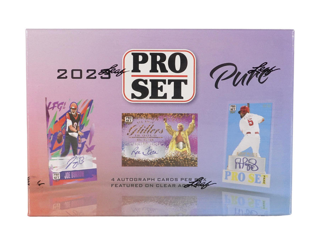 2023 Leaf Pro Set Pure Multi-Sport Hobby Box