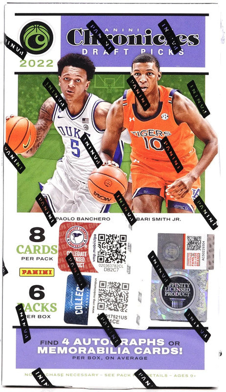 2022/23 Panini Chronicles Draft Picks Basketball Hobby Box