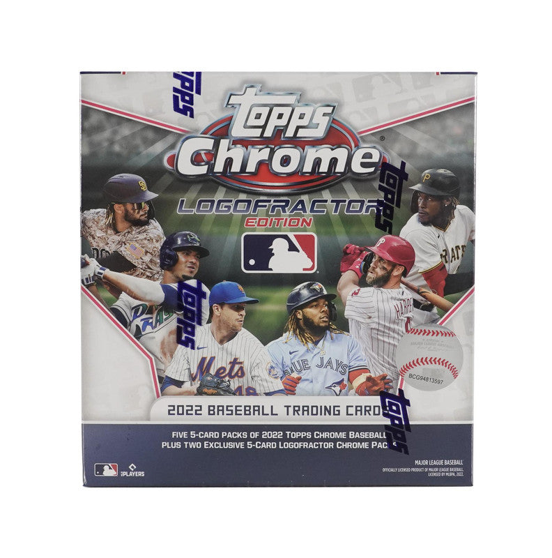 2022 Topps Chrome Logofractor Baseball Box