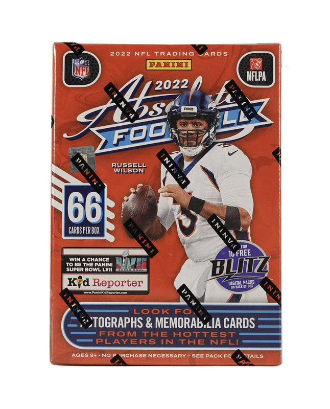 2022 Panini Absolute Football Blaster Box