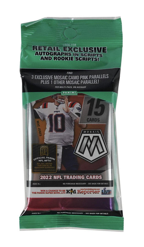 2022 Panini Mosaic Football Multi Cello Pack