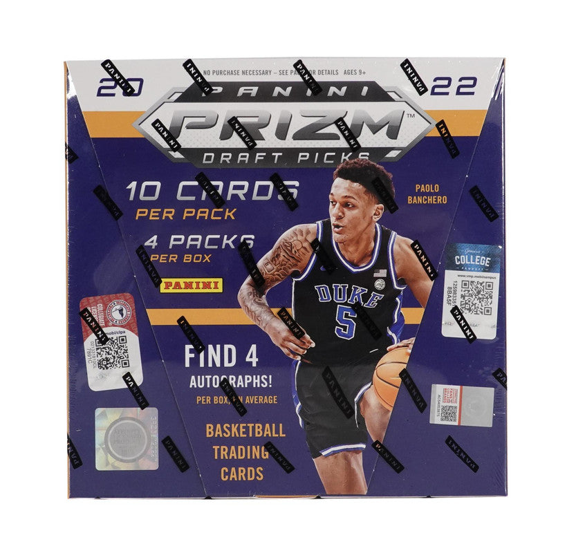 2022/23 Panini Prizm Draft Picks Basketball Hobby Box