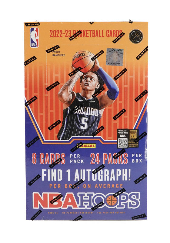 2022/23 Panini NBA Hoops Basketball Hobby Box