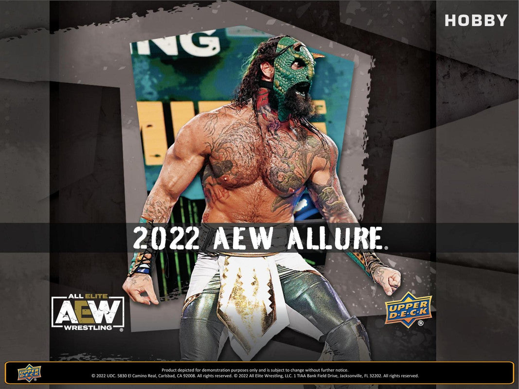 2022 Upper Deck AEW Allure Wrestling Hobby Box