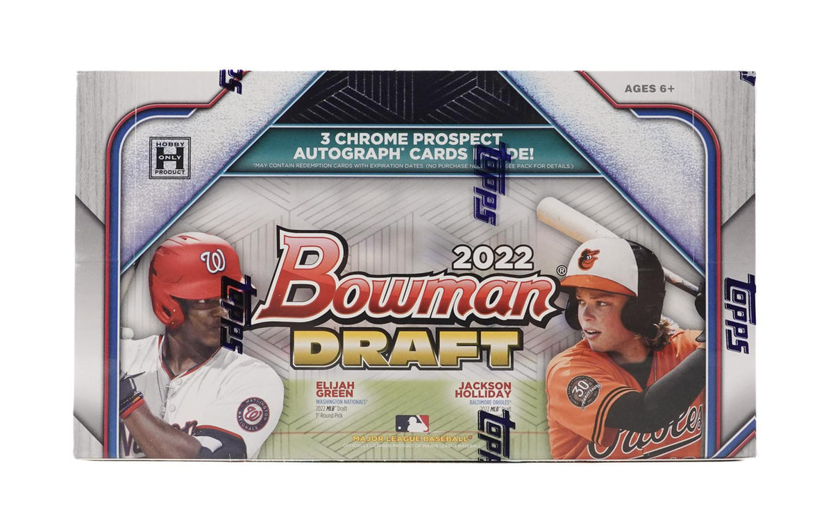 2022 Bowman Draft Baseball Hobby Jumbo Box