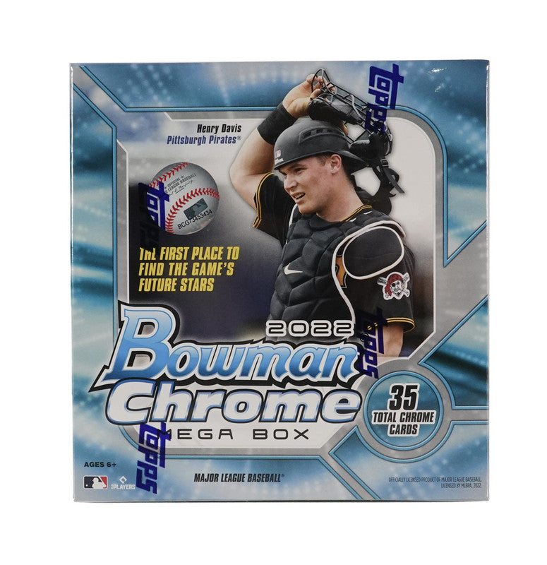 2022 Bowman Chrome Baseball Mega Box