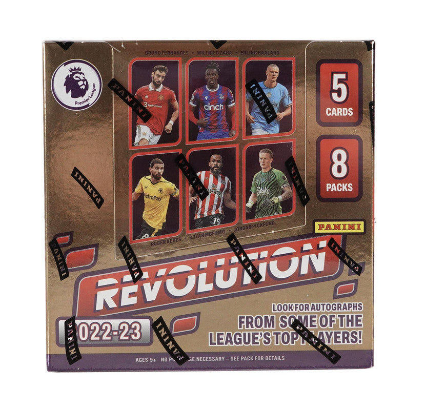 2022/23 Panini Revolution Premier League EPL Soccer Hobby Box