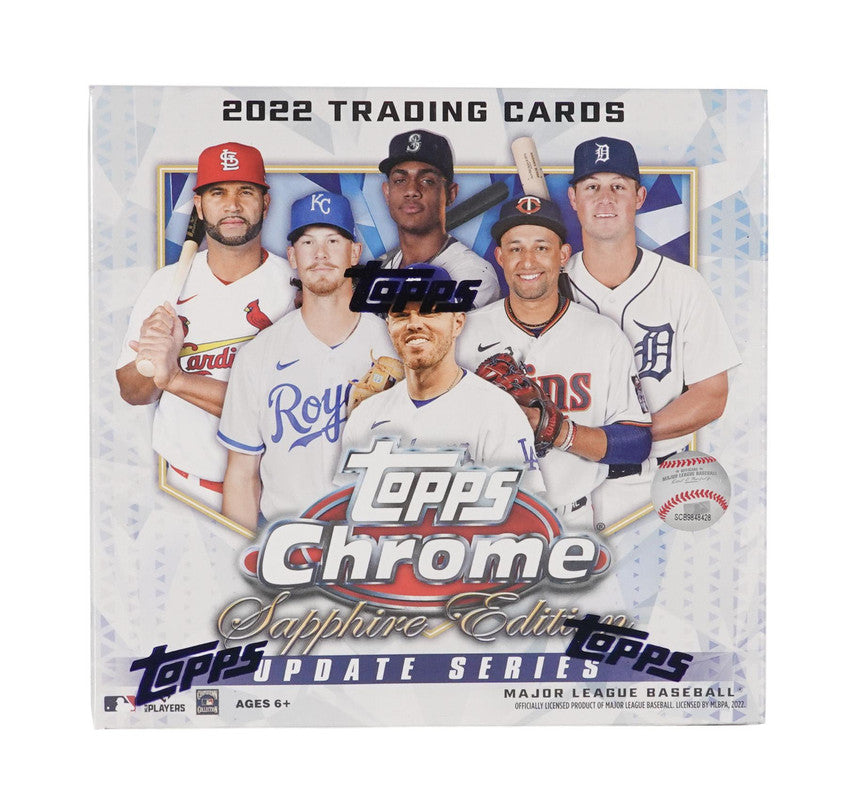 2022 Topps Chrome Update Series Sapphire Baseball Hobby Box