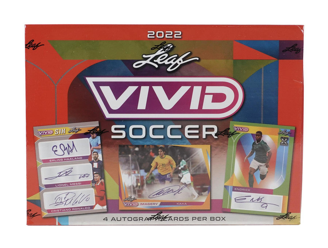 2022 Leaf Vivid Soccer Hobby Box