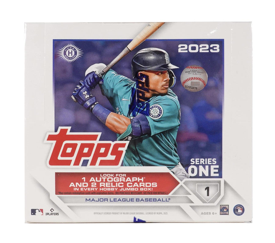 2023 Topps Series 1 Baseball Hobby Jumbo Box