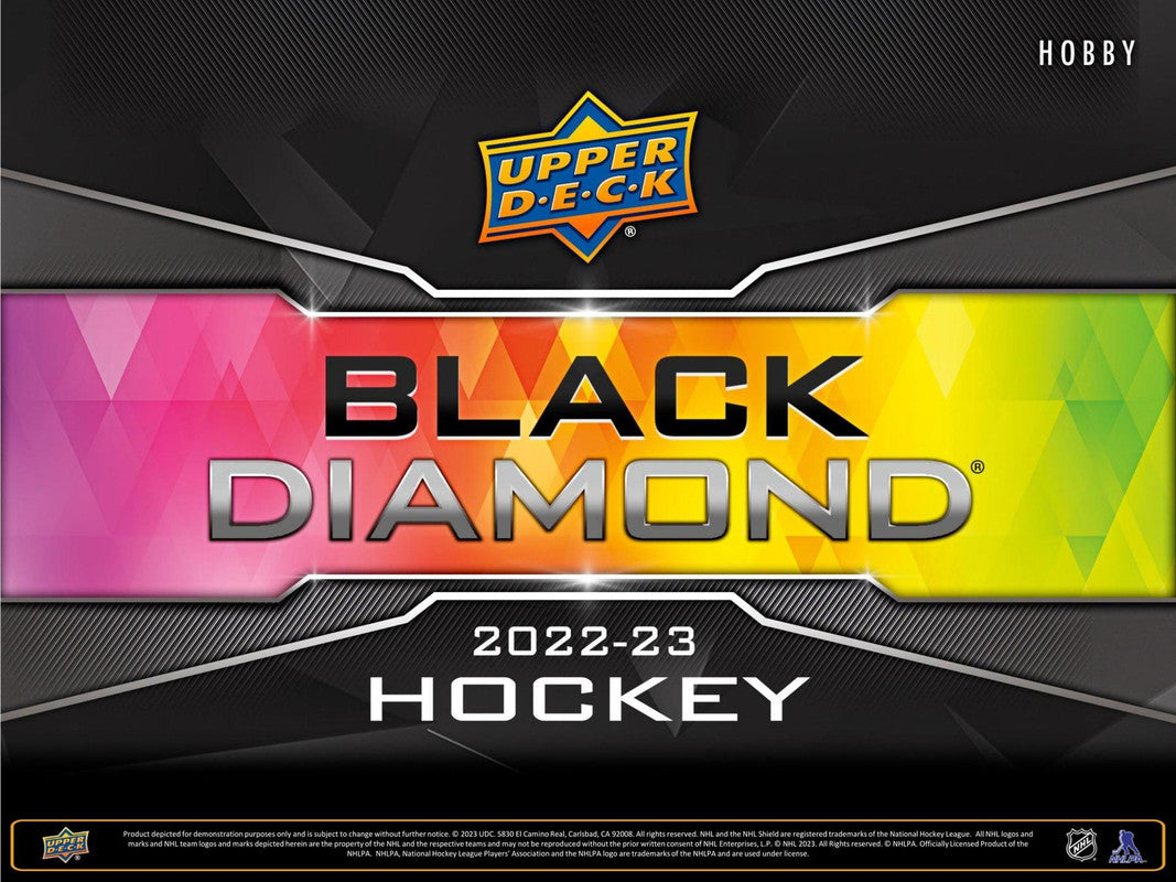 2022/23 Upper Deck Black Diamond Hockey Hobby Box