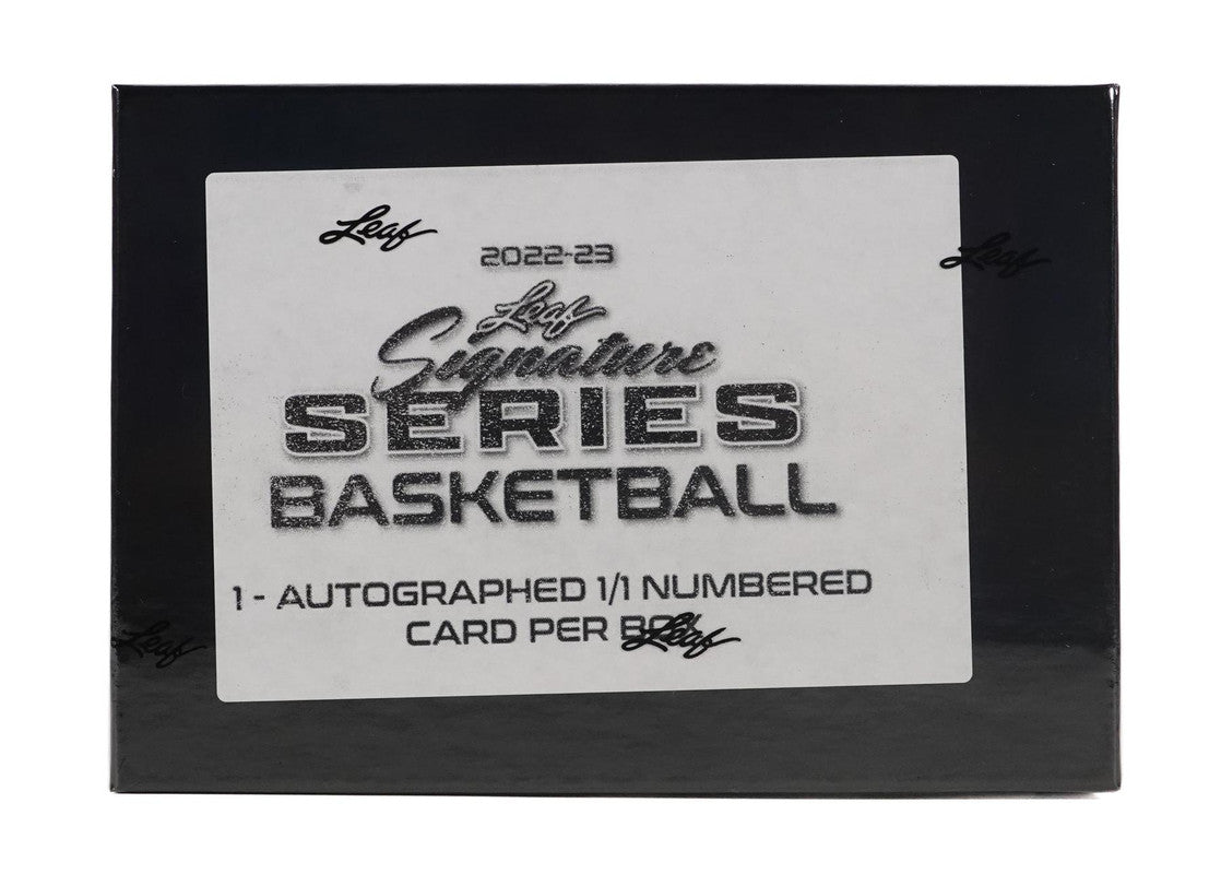 2022/23 Leaf Signature Series Basketball Hobby Box