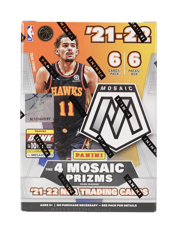 2021/22 Panini Mosaic Basketball Blaster Box