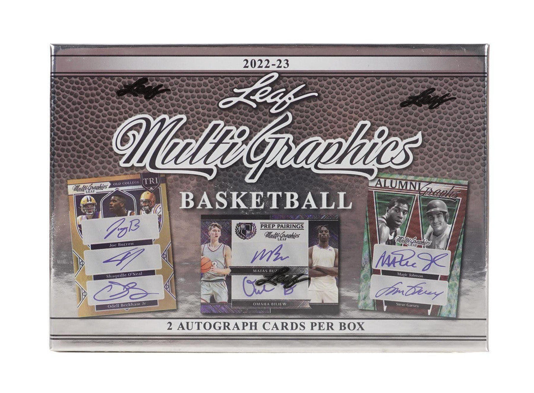 2022/23 Leaf Multigraphics Basketball Hobby Box