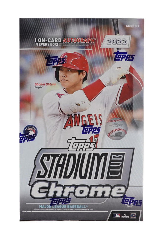 2022 Topps Stadium Club Chrome Baseball Hobby Box