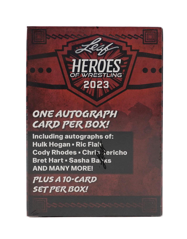 2023 Leaf Heroes of Wrestling Blaster Box