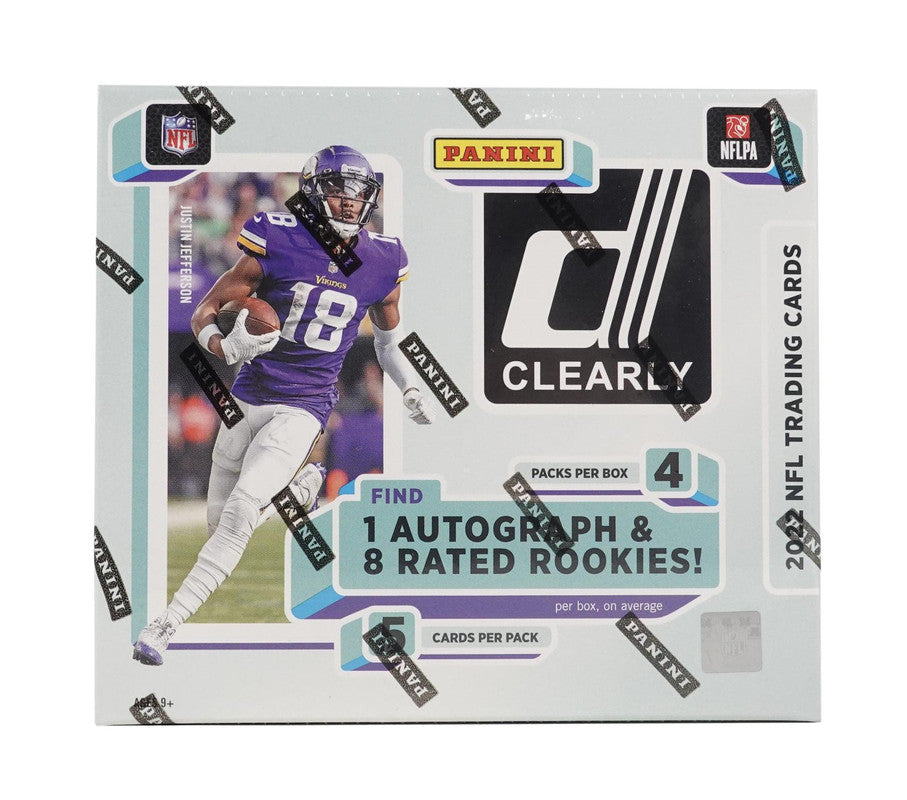 2022 Panini Clearly Donruss Football Hobby Box