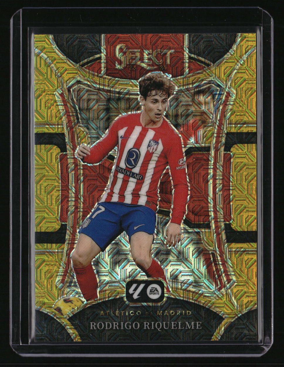 2023-24 Panini Select La Liga Rodrigo Riquelme Gold Mojo #/10