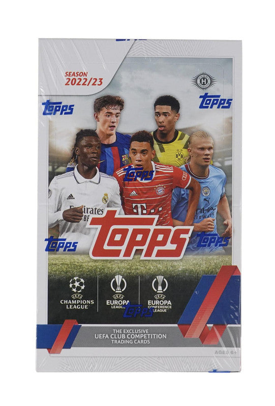 2022/23 Topps UEFA Club Competitions Soccer Hobby Box